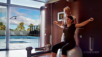 Oxalis woman's fitness center at la promenade hotel noumea